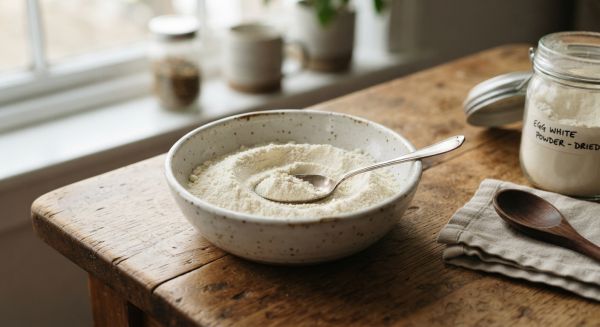 5 avantages du blanc d'œuf en poudre à intégrer dans vos plats